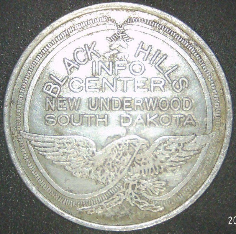 Black Hills Info Center Token
