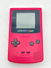 Nintendo Game Boy Color CGB-001 Handheld Video Game Console - Berry Pink