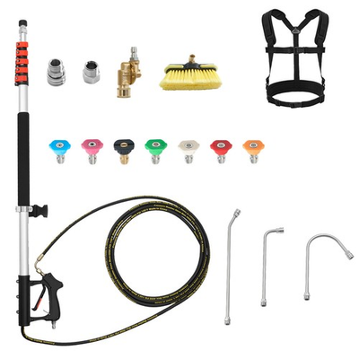 #ad #ad Uimoso 25FT Telescoping Pressure Washer Wand with 7 Nozzles and 4000 PSI Adapter $113.99