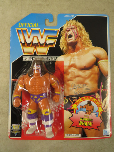 1991 Hasbro Ultimate Warrior Series 3 WWE WWF Wres...
