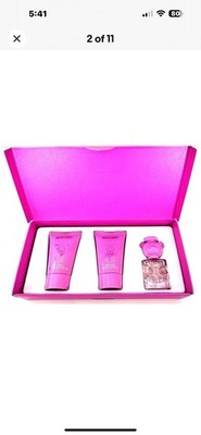 MOSCHINO TOY 2 BUBBLE GUM for Women 3pc Mini GIFT SET 0.17 oz EDT + LOTION + GEL