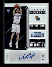 2018 Panini Contenders Draft Picks #93 Svi Mykhailiuk Draft Ticket #/99
