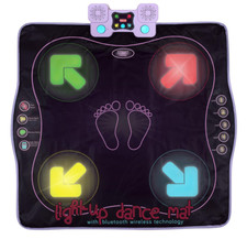 Kidzlane Electronic Dance Mat for Kids 8-12 Wireless Dance Mat with Bluetooth