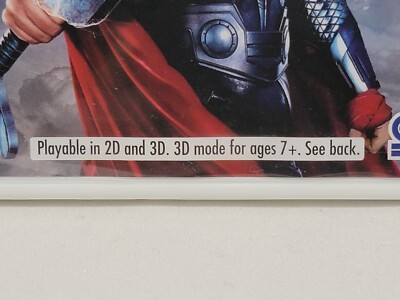 NEW Thor - God of Thunder 3DS Game Nintendo 2d 3d ds SEALED