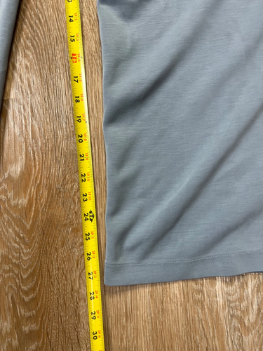 Pantalones deportivos Lululemon para mujer 14 azules Softstreme tiro alto pierna ancha gimnasio - Imagen 15 de 15