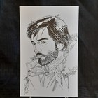 CLEARANCE - CASSIAN ANDOR 1 OF 1 artwork (Star Wars- ANDOR) - art by Tom Hodges