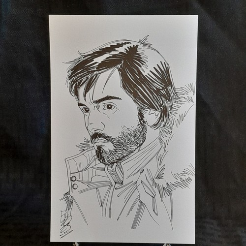CLEARANCE - CASSIAN ANDOR 1 OF 1 artwork (Star Wars- ANDOR) - art by Tom Hodges - Picture 1 of 7