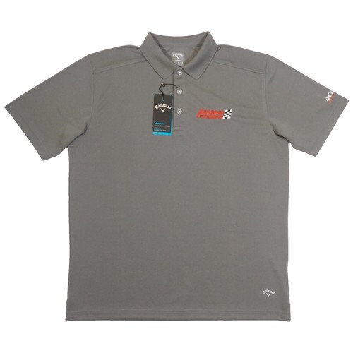 JON HILDEBRAND'S Caldwell Country Men Gray Golf Polo Shirt L