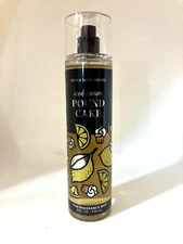 Bath & Body Works Iced Lemon Pound Cake Fine Fragrance Mist Spray Splash  8 oz.