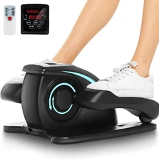 Seated Pedal Exerciser ANCHEER Electric Elliptical Under Desk Trainer for Home