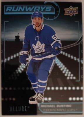 2022-23 Allure Michael Bunting Runways Card # RW-14 Toronto Maple Leafs