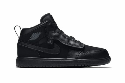 New Nike Jordan 1 Mid ALT (TD) Black (AR6352 050) Size 5C 191886127957 |  eBay