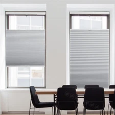 CUSTOM SIZE Blackout Honeycomb Shades Top Down Bottom Up Cellular Blinds