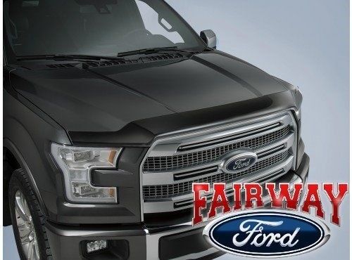 15 thru 20 F-150 F150 OEM Genuine Ford Parts Smoke Hood Deflector Bug Shield NEW - Picture 1 of 7