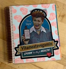 Lucy Vitameatavegamin Hearts Cover Set for use w/ Erin Condren Life Planner