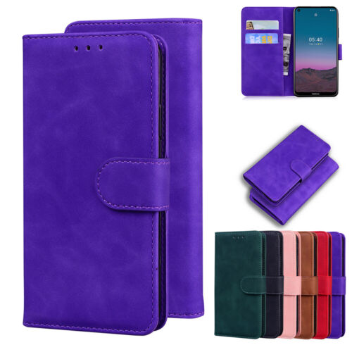 Etui Fo Nokia 4.2 3.2 2.2 6.2 7.2 1.3 3.4 Skórzane Flip Wallet Stojak Etui na telefon - Zdjęcie 1 z 10