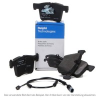 Delphi LP1843 BremsbeläGe + Wako FüR Bmw 3Er E46 330I 330Xi 330D 330Xd Vorne