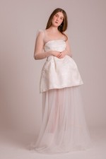 Boho chic wedding dress, separate, tulle wedding dress, convertible 44