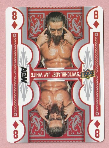 2025 Upper Deck AEW Double or Nothing Playing Cards #PC27 Switchblade Jay White