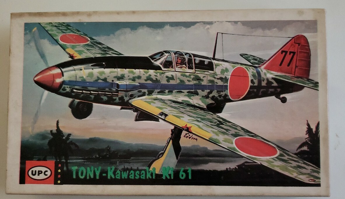 パジャキートン 1/72 UPC TONY-KAWASAKI KI 61.Kit 8016-49 Vintage. Parts sealed. | eBay