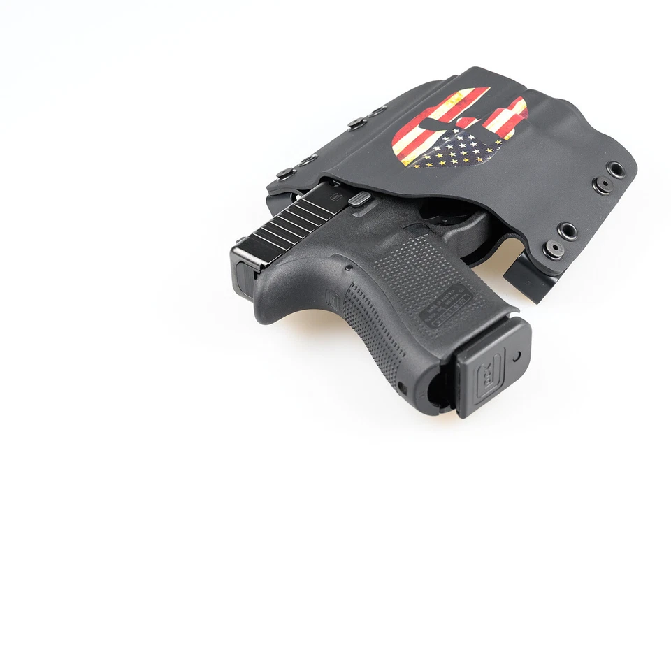 OWB Kydex Light Bearing Holster for Handguns with Baldr Mini - SPARTAN USA - Image 2 of 4