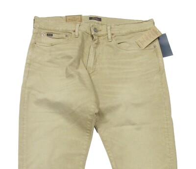 パンツ POLO RALPH LAUREN Denim Baker Pants w42 Polo Ralph Lauren Men's Khaki Garment Dyed Sullivan Slim Fit Jeans