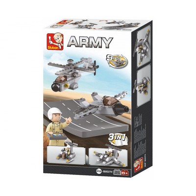 Sluban Bausteine Army Service Troops – 455-teiliges Militär-Bauset Aus Kunststoff, Für Kinder Ab 36 Monaten, Kompatibel Mit Anderen Klemmbausteinen Sluban Bausteine Army Service Troops – 455-teiliges Militär-Bauset Aus Kunststoff, Für Kinder Ab 36 Monaten, Kompatibel Mit Anderen Klemmbausteinen