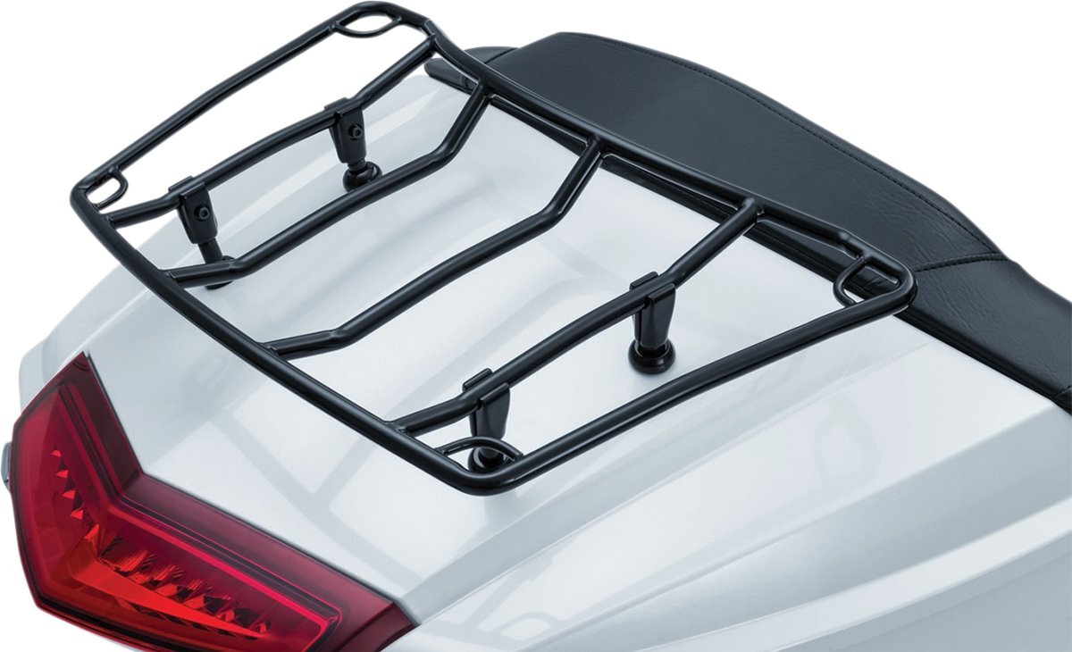 Kuryakyn Black Multi-Rack Adjustable Luggage Rack (7149)