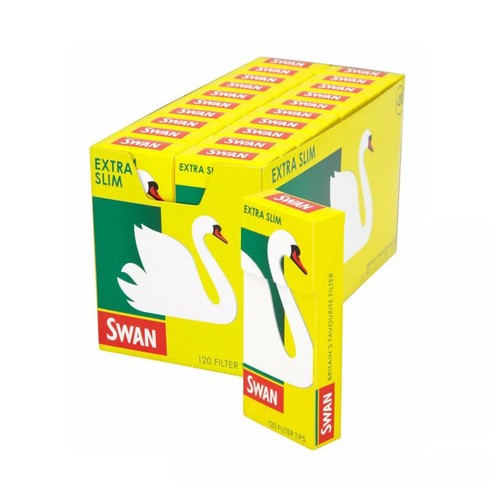 2400 Zig-Zag Green Cigarette Rolling Papers and 2400 Swan Extra Slim Filter Tips - Picture 3 of 6