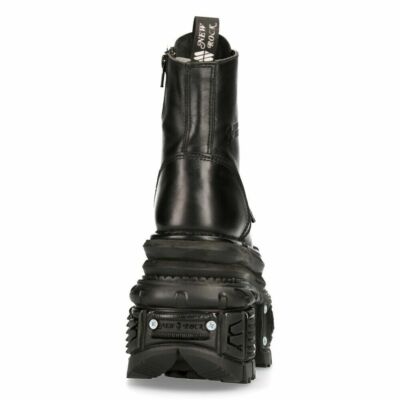 NEW ROCK 厚底ブーツ M-MILI083CCT-C4 NEW ROCK☆M.MILI083CCT-C4 厚底ブーツ ブラック【関税送料込