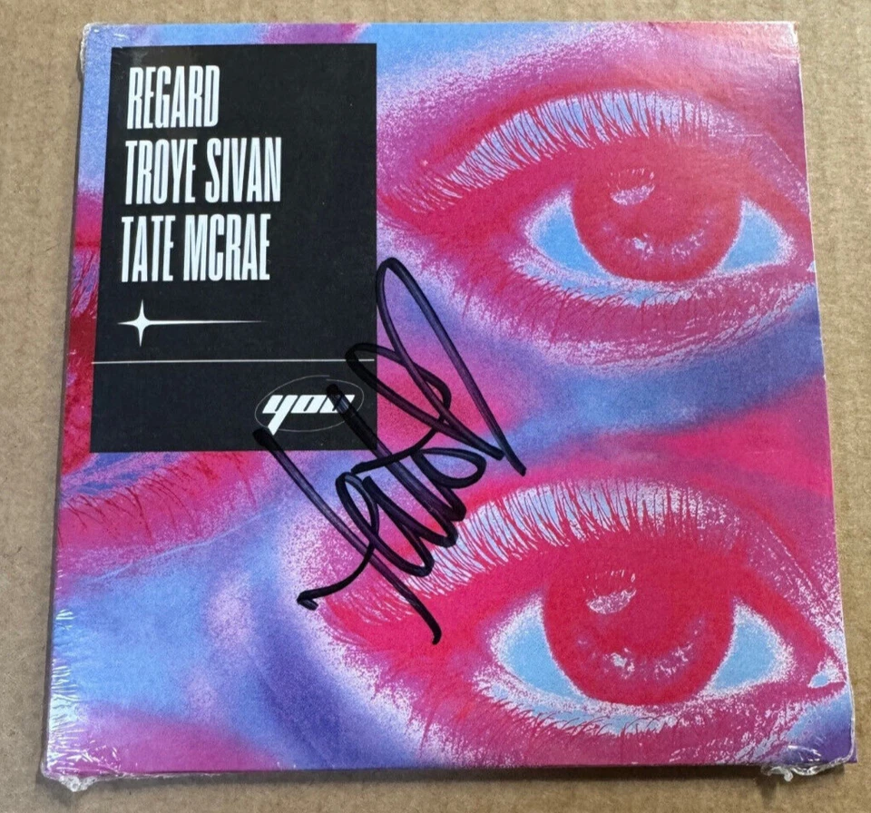 Regard - Troye Sivan - Tate Mcrae - YOU - SIGNED CD - BRAND NEW SEALED
