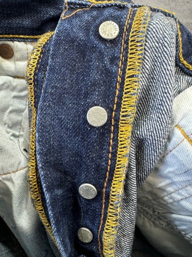 Rare EVISU Denim Jeans Selvedge Mens Size 32 - Picture 17 of 24