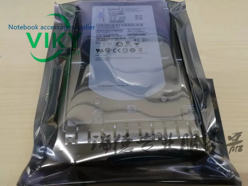 IBM 49Y6093 49Y6092 49Y6096 300GB 15K 6G 3.5" G2HS LFF SAS X3650 HARD DRIVE HDD - Image 2 of 4