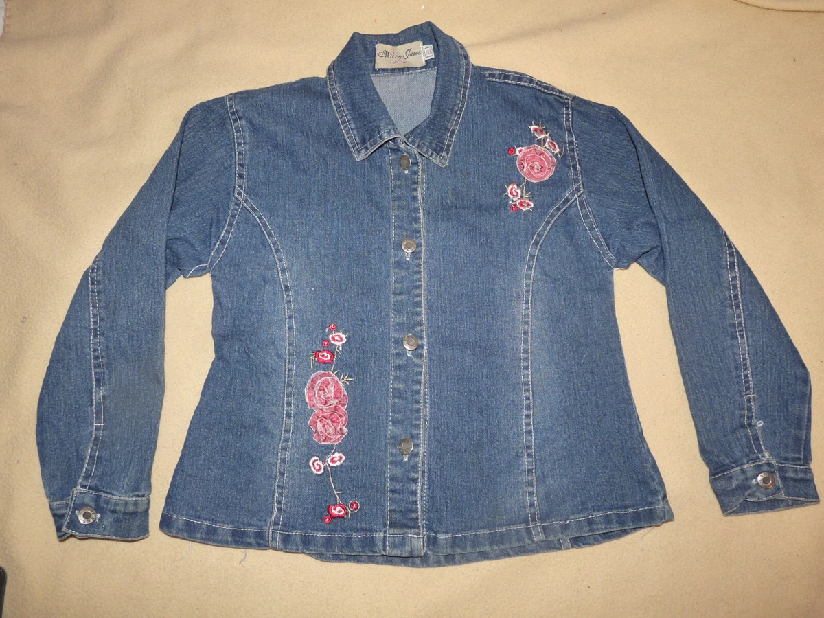 Veste en jean vintage pour fille 10 ans Mary Jane eBay