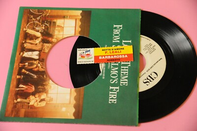 Luca Barbarossa / Fausto Leali   Roberto / Notte D'Am 7'' 45 Promo Vinyl