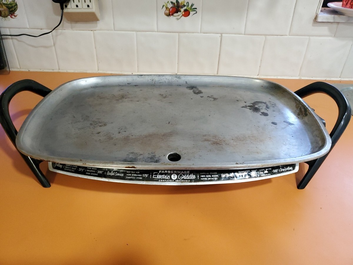 Vintage Farberware Automatic Electric Griddle Model 260 Grill
