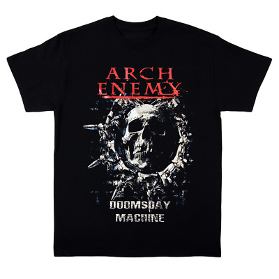 Vintage ARCH ENEMY Band Heavy Cotton Black S-5XL Shirt
