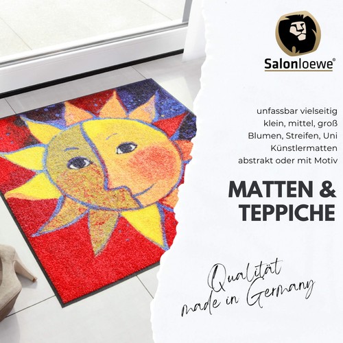 Rosina Wachtmeister Fantasia di Gatti Salonloewe Fußmatte waschbar 50x75 cm - Bild 3 von 9