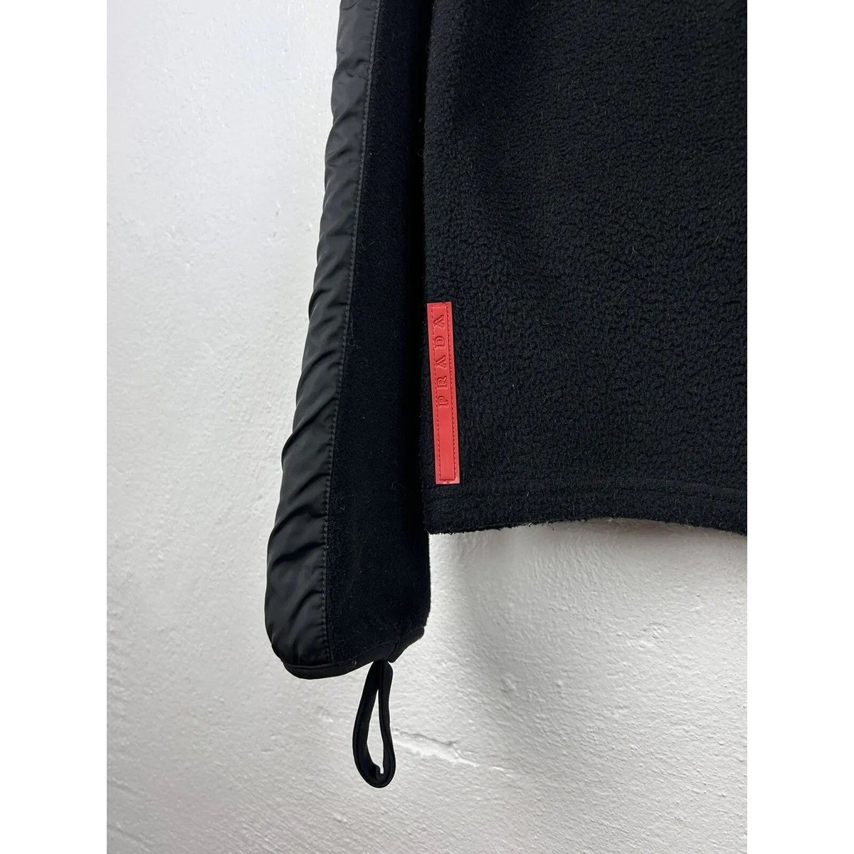 90s Vintage Archive Prada AW99 Balaclava Ninja Fleece Hoodie