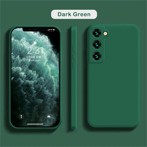 Neu Flüssig Silikon Hülle für Samsung Galaxy S24 S20 S21 S22 S23 Soft Shell Case - Bild 3 von 17