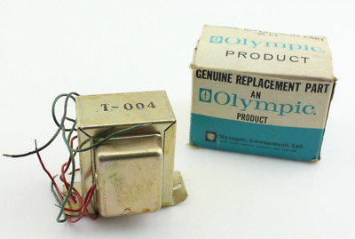 New NOS Qty 1 Olympic T-004 Transformer Vintage 1970's Genuine Replacement Part