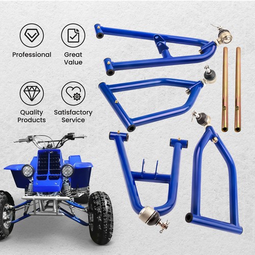 Adjustable Front Upper & Lower A-Arm Set for 1990-2006 Yamaha Banshee 350 YFZ350 - Picture 4 of 10