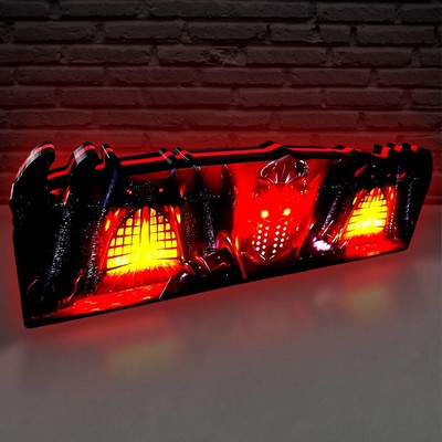 Black Knight Pinball Topper with Eye 3D Printed LED Lightbox for Game Decor--
