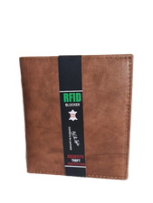 RFID Leather Large Bifold Wallet Hipster 14 Card Slots Slim Cowhide New Men