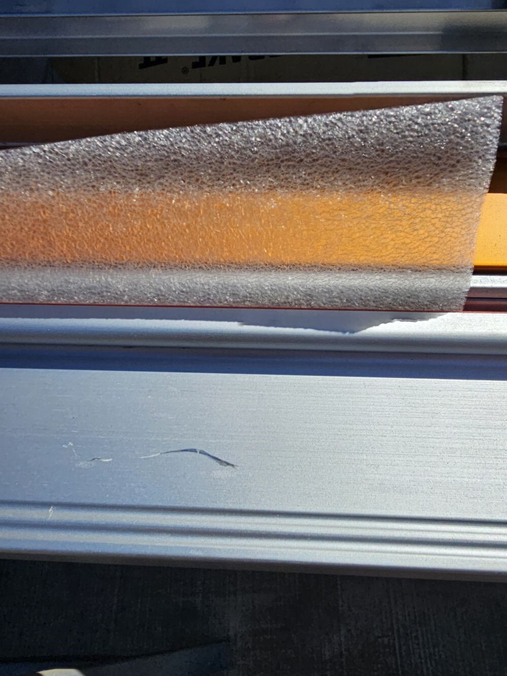 Van Mark Siding Aluminum Brake Trim a Break 10' 6" Has Minor Scratches