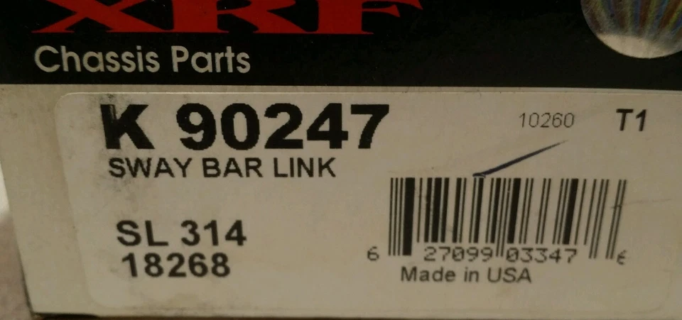 Kit de link de barra estabilizadora de suspensão XRF K90247 R/F compatível com Nissan 240SX 300ZX listado - Imagem 4 de 4