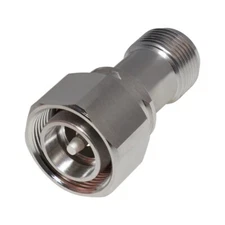 RF Industries | RFD-43M-NF Adapter, Low PIM 4.3/10 Male to N-Female, -160 dBc