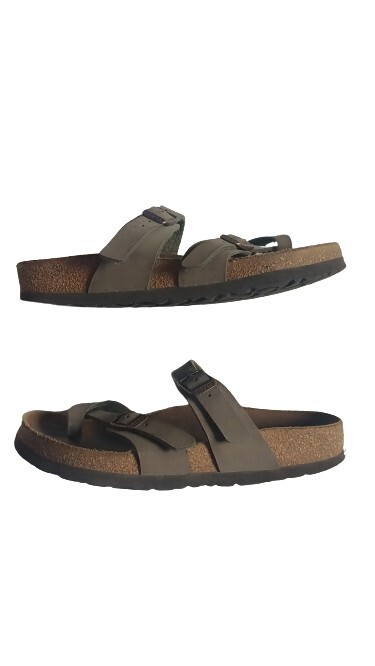 サンダル BIRKENSTOCK SLIPPER (1028212 CORKBROWN) Birkenstock Brown Cork Sandal Slip On Size: 36 | eBay