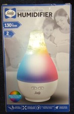 Sealy Multicolor Light-Up Humidifier Aroma Diffuser 2 Mist Modes Quiet Operation