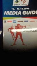 biathlon IBU World Cup 2018-2019 Przewodnik po mediach Hochfilzen